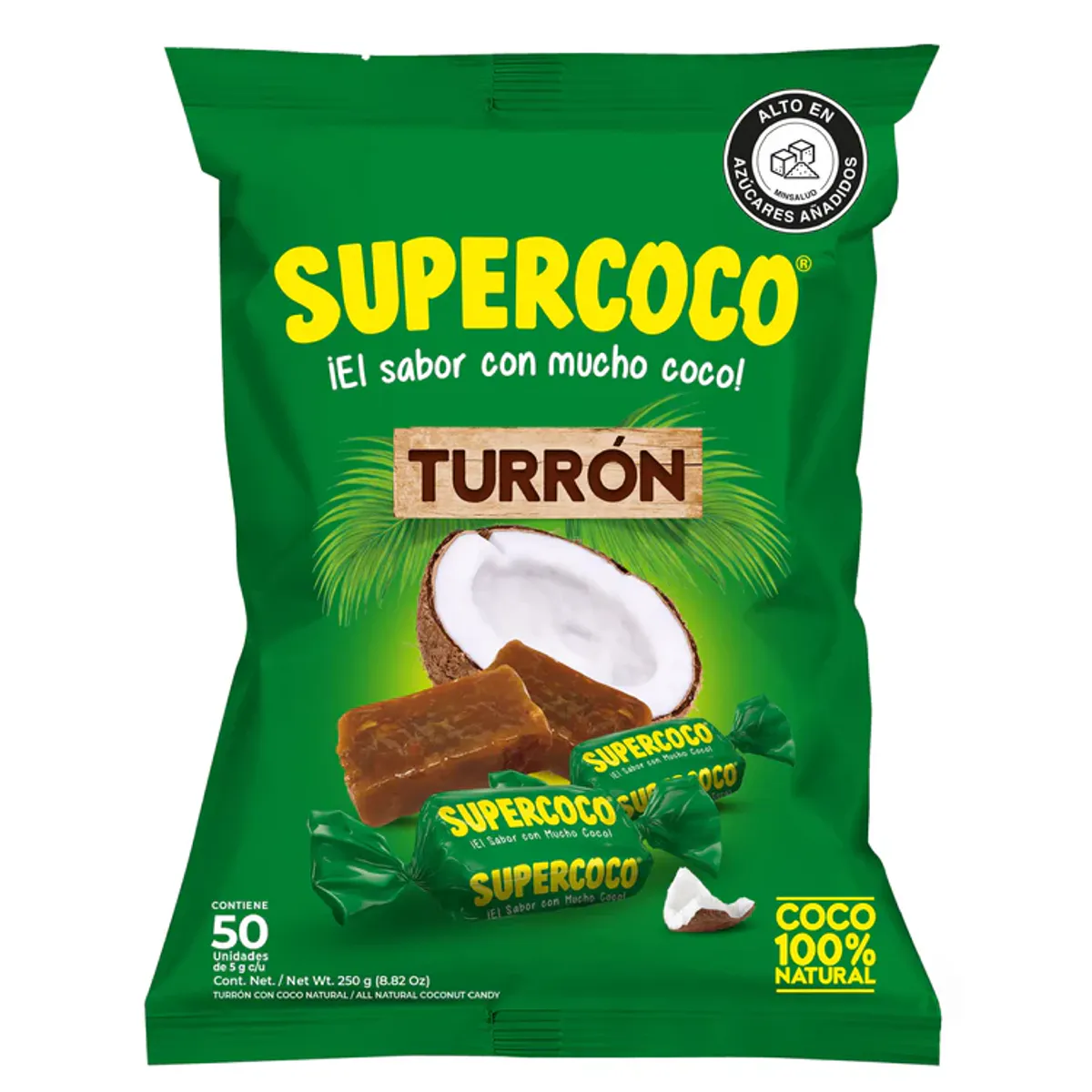 Supercoco Turron 50stk 250g
