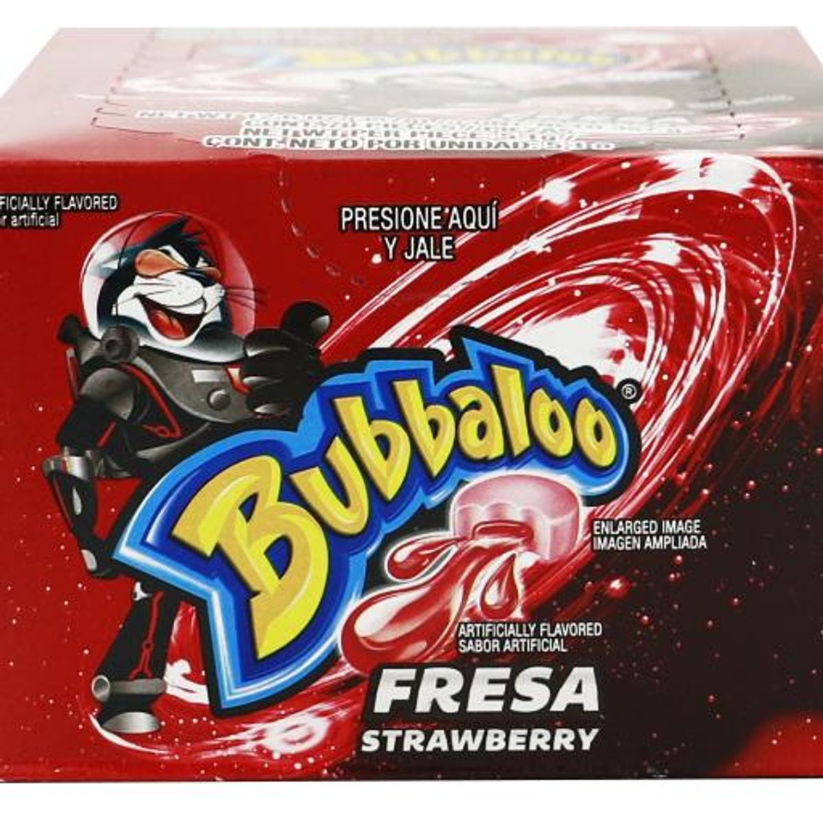 BUBBALOO JORDBÆR/MORANGO 5g - 12stk